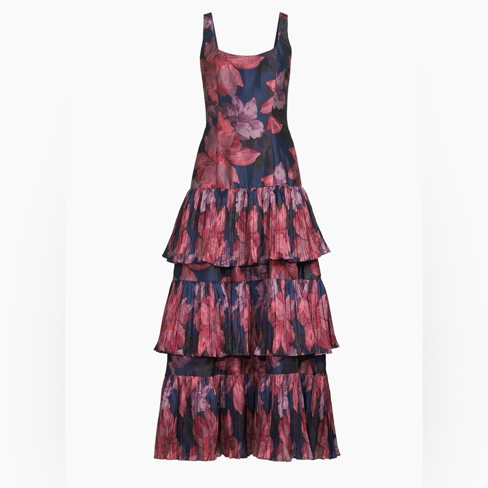 Hutch Luna Floral Tiered Maxi Dress